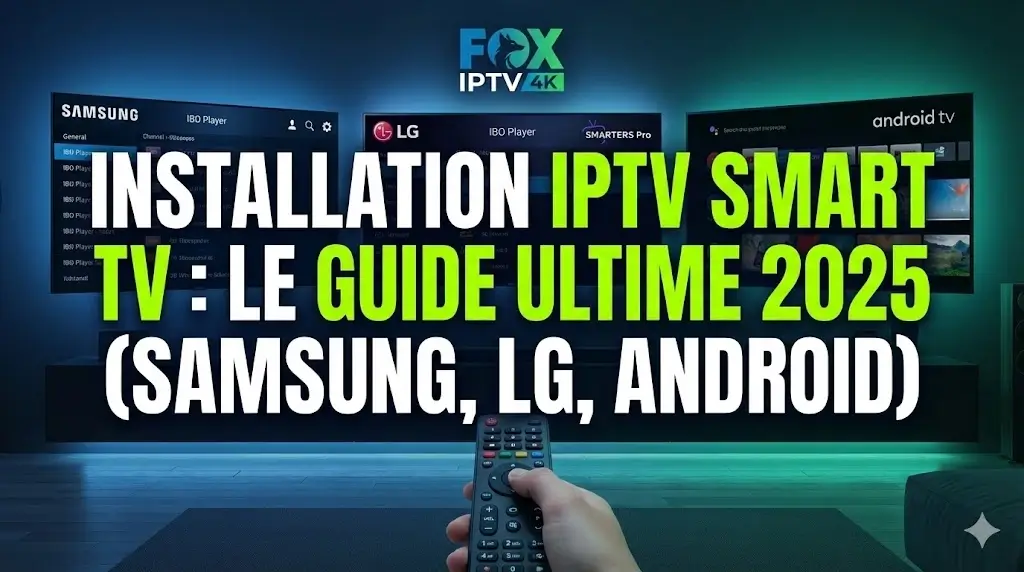 Installation IPTV Smart TV