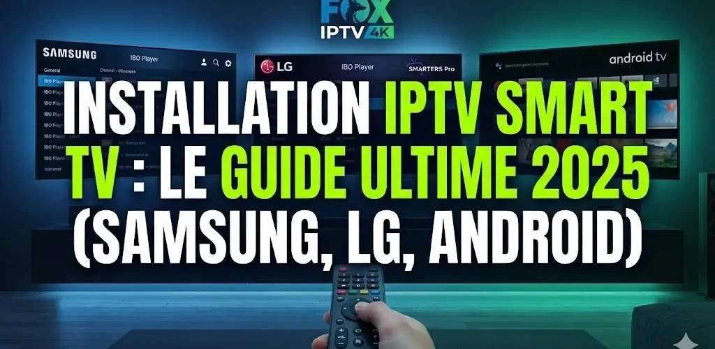 Installation IPTV Smart TV